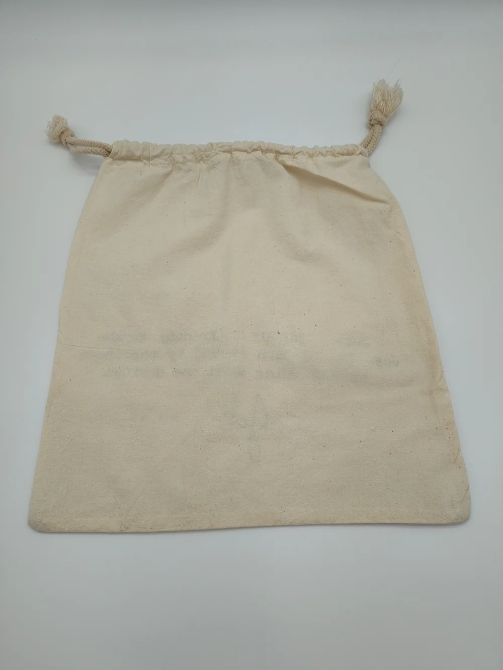 JOIE Juh-Wa French Definition Drawstring Dust Bag Cotton Canvas Pouch 12x11 EUC - Picture 2 of 5
